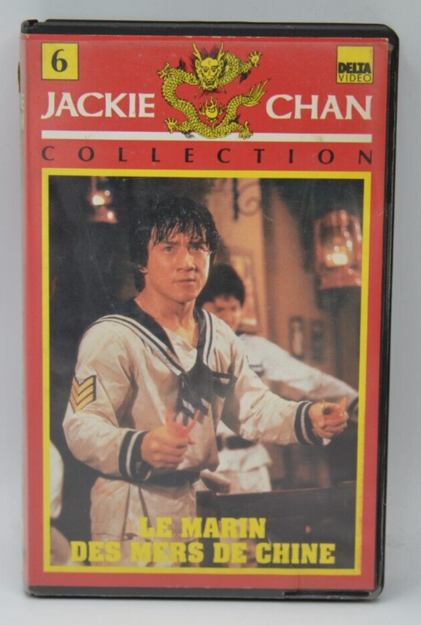 cassette vidéo vhs K7 - Le marin des mers de chine - Jackie Chan