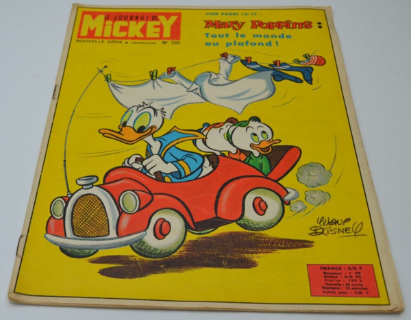 Le journal de Mickey - n° 705 - 1965- livre