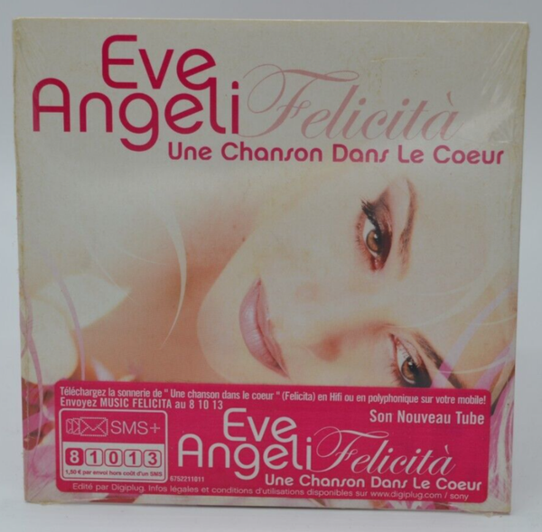 Une Chanson Dans Le Coeur Felicità - Eve Angeli - cd 3 titres NEUF