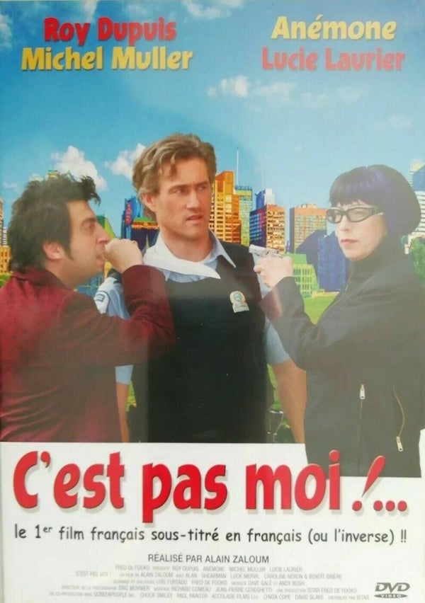 dvd - c'est pas moi - Anémone - Comédie