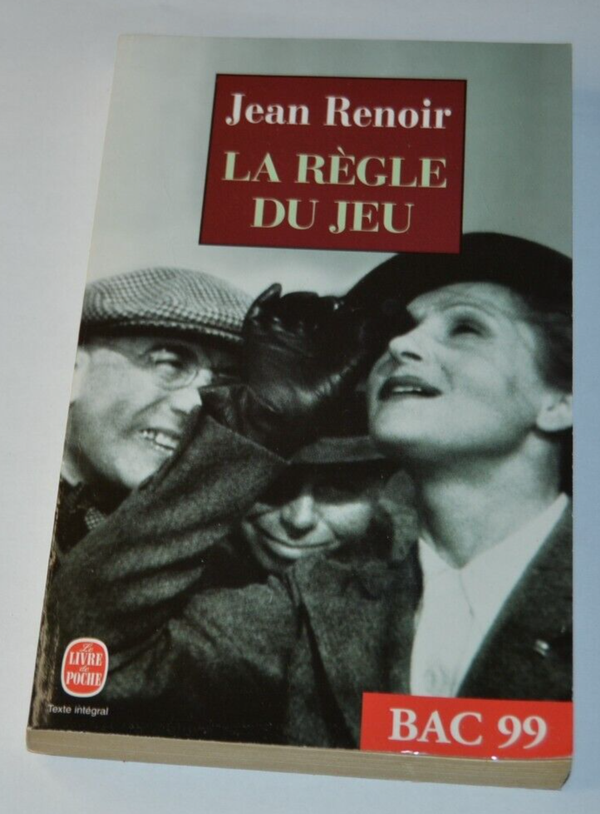 La règle du jeu - Jean Renoir - livre