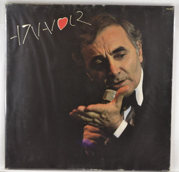 embrasse moi - Charles Aznavour - disque vinyle 33 tours