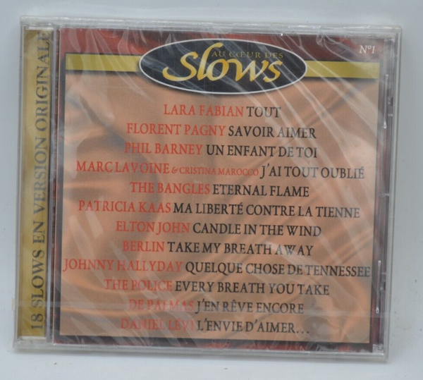 au cœur des slows - cd Neuf