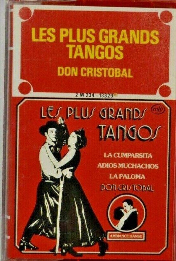 cassette audio k7 - les plus grands tangos Don Cristobal
