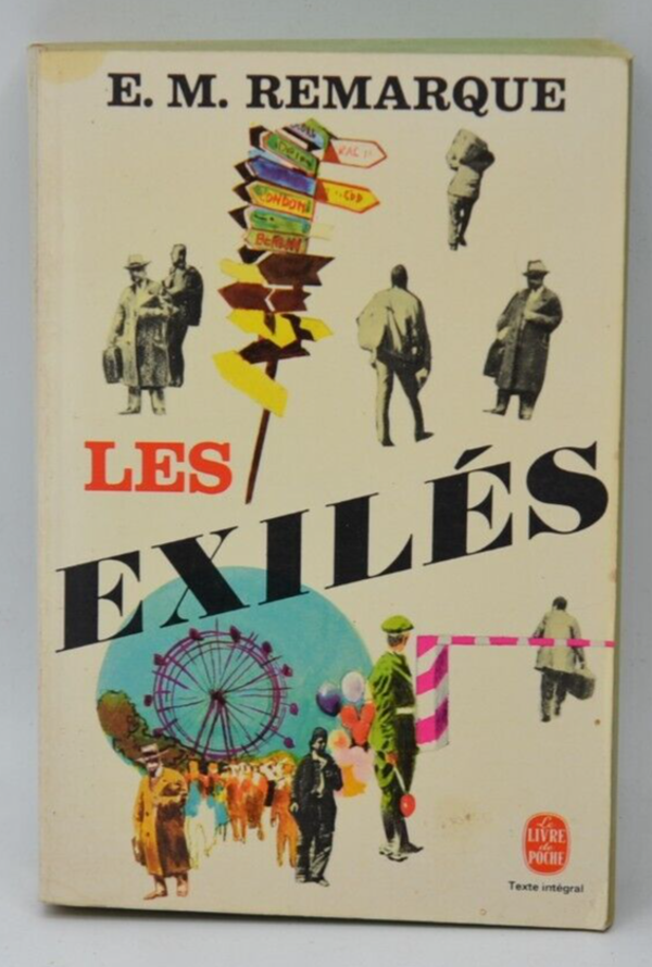 Les exilés - E.M. Remarque - 1970 - livre