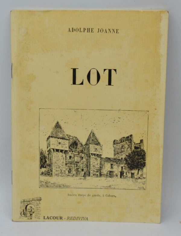 Lot - Adolphe Joanne - réimpression de l'édition de 1900 - 1997- livre