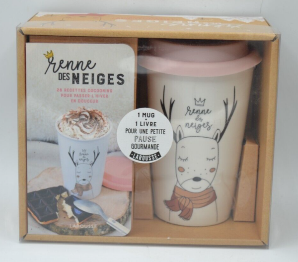 Mug + recettes Renne des neiges