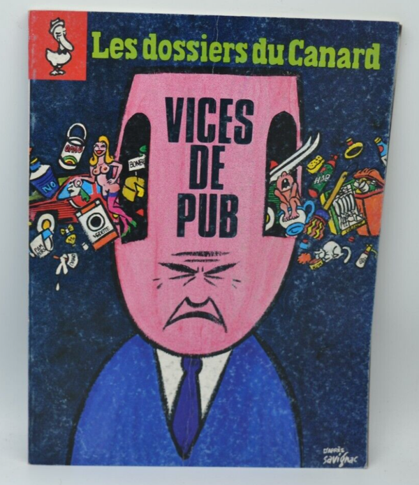 Vices de pub - Les Dossiers du Canard - N°31 - 1989 - livre