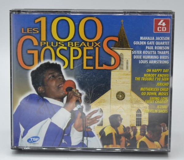 Les 100 plus beaux gospels - Artistes mixte - CD