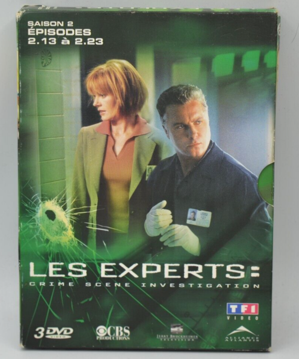Les Experts - Saison 2 - épisodes 13 à 23 partie 2 - 3 DVD - DVD