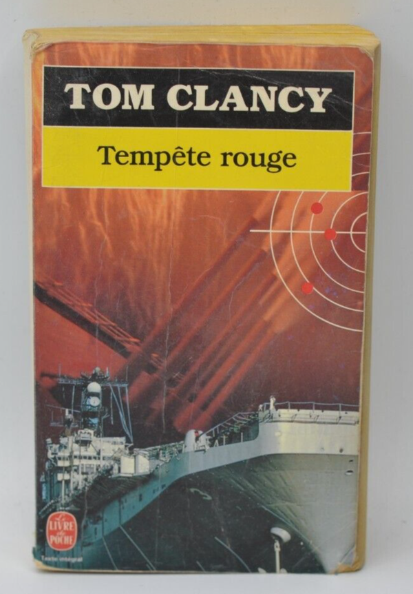 Tempête rouge - Tom Clancy - 1996 - livre