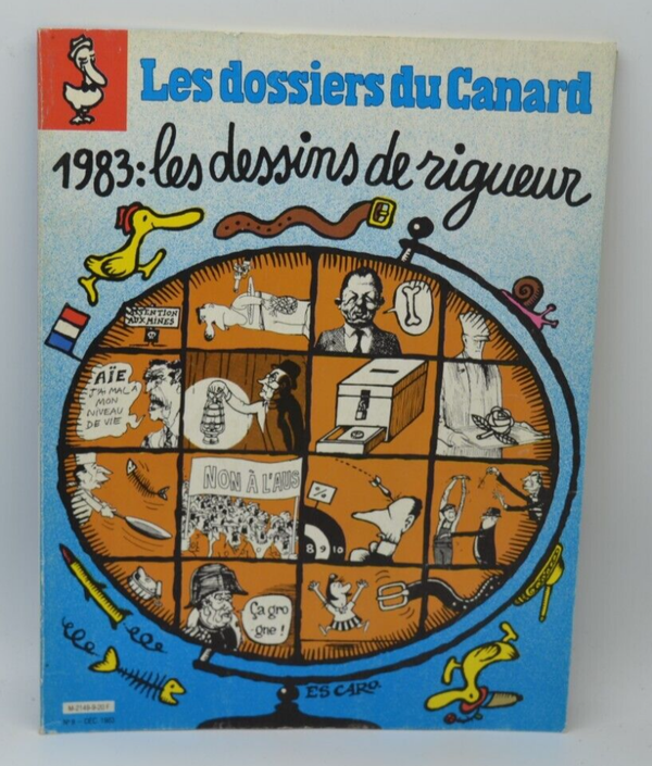 1983 les dessins de rigueur - Les Dossiers du Canard - N°9 - 1983 - livre