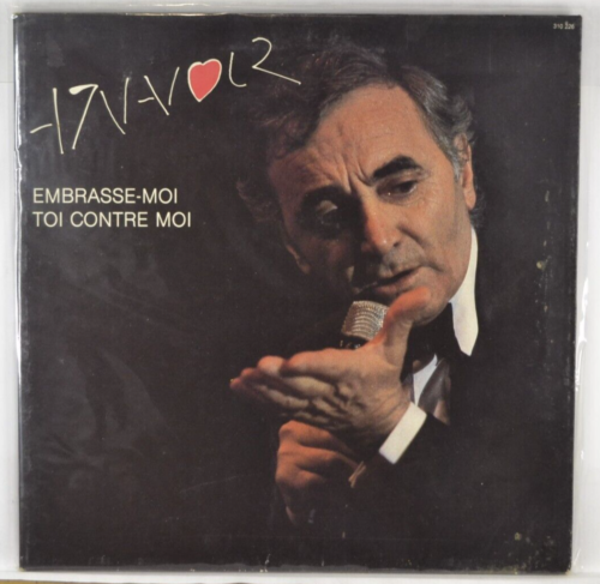 embrasse moi - Charles Aznavour - disque vinyle 33 tours