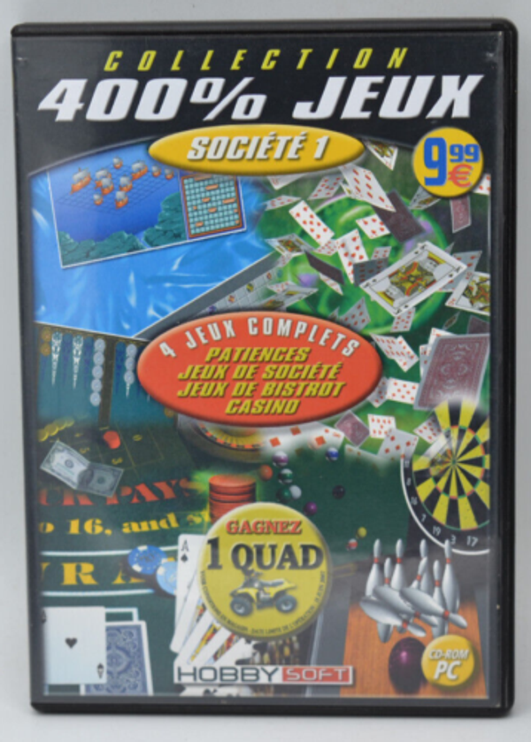 400% Jeux Société 1 - jeux vidéo PC CD-Rom