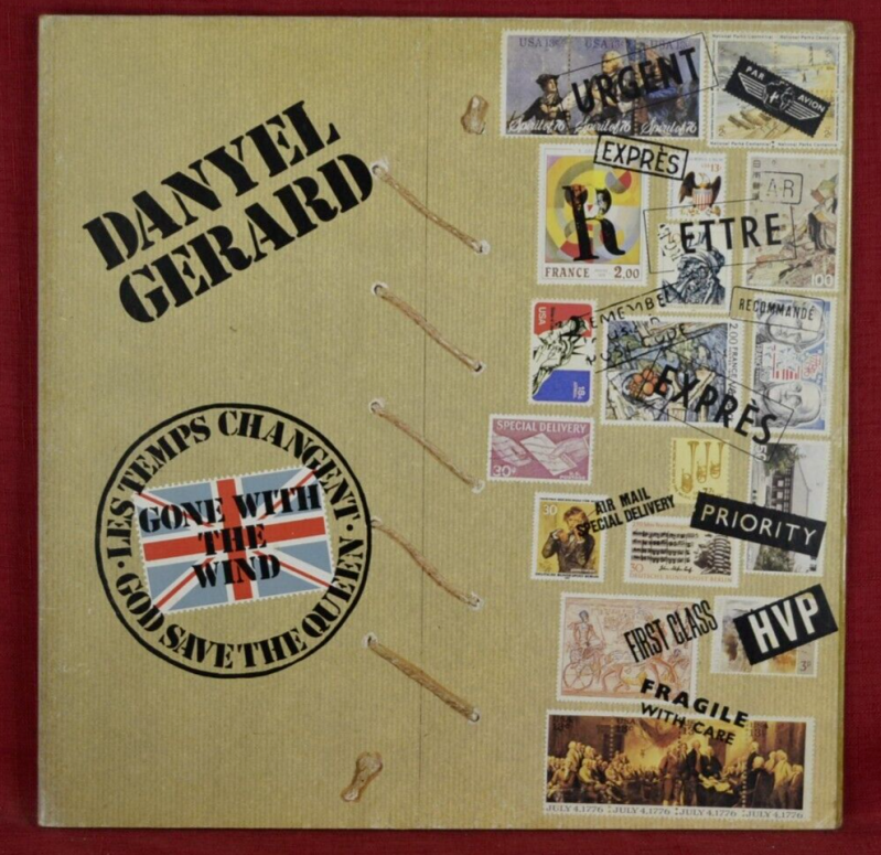 danyel gerard les temps changent - disque vinyle 33 tours