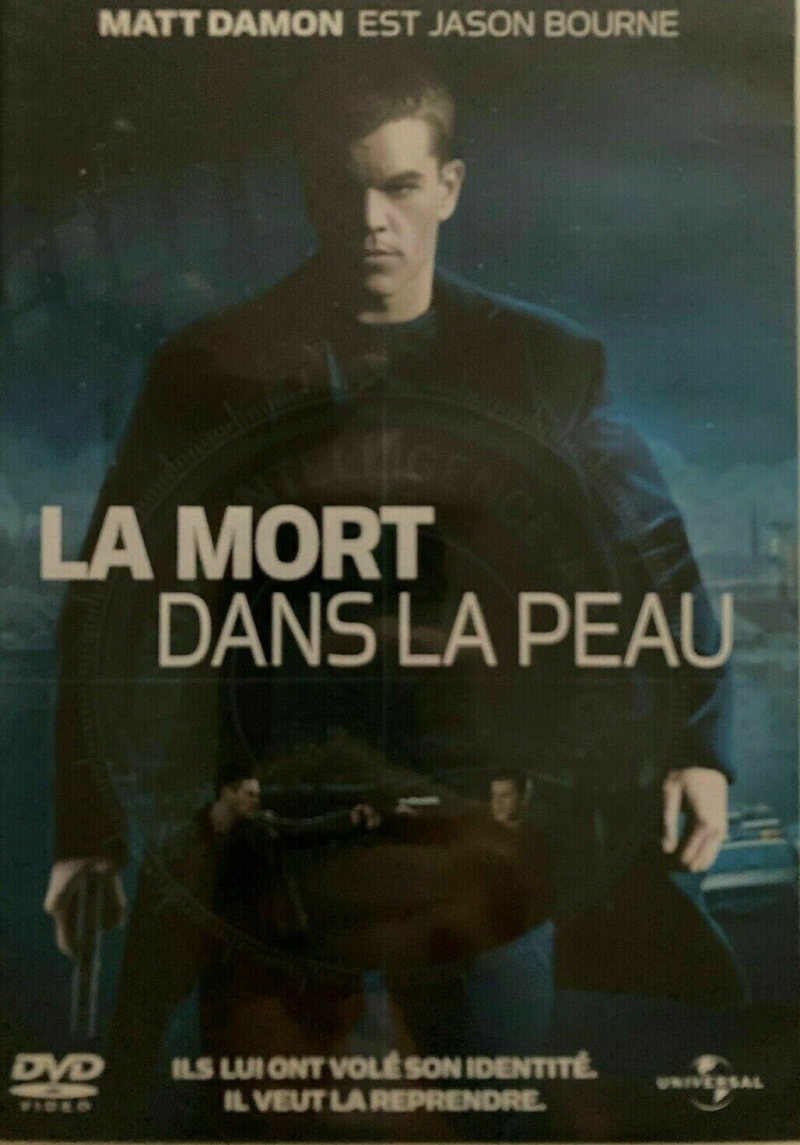 dvd la mort dans la peau Matt Damon dvd espionnage - action - thriller