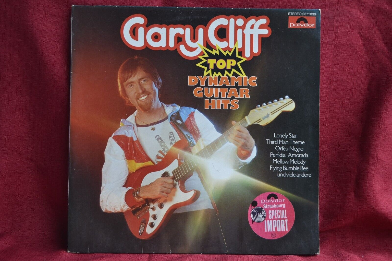 Gary Cliff dynamic guitar hits - disque vinyle 33 tours