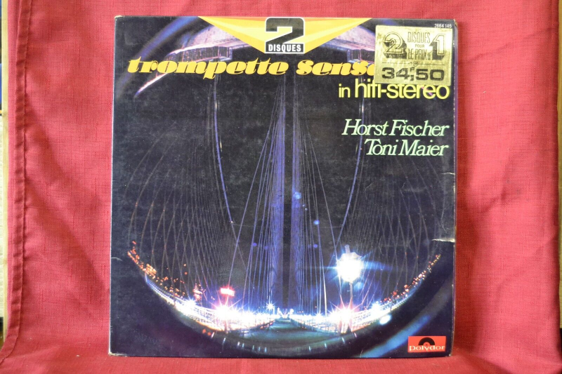 trompette sensation horst fischer toni maier - disque vinyle 33 tours
