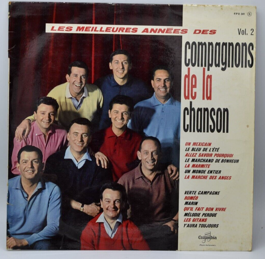 les meilleurs années des compagnons de la chanson - disque vinyle 33 tours