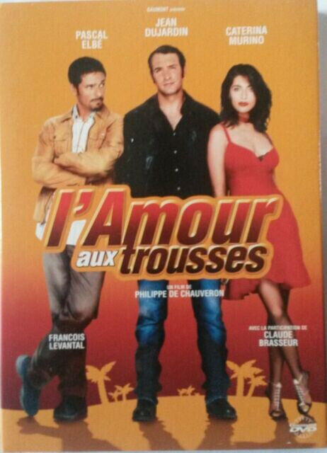 dvd l'amour aux trousses - Jean Dujardin - Pascal Elbé