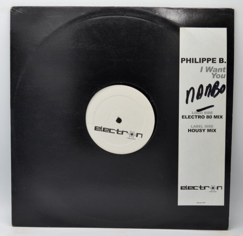 Philippe B. – I Want You - disque vinyle maxi 33 tours