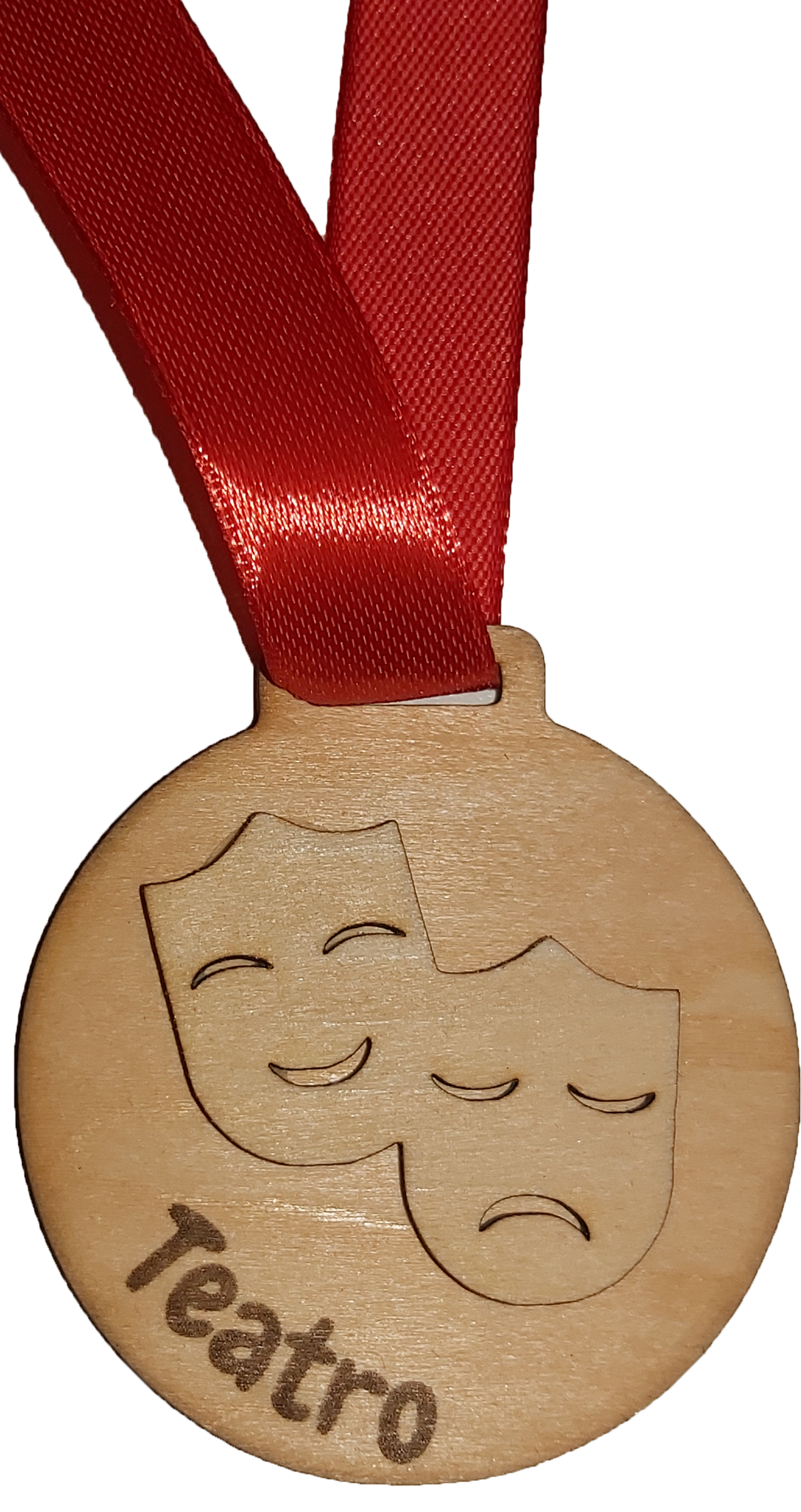 Medalla relieve teatro