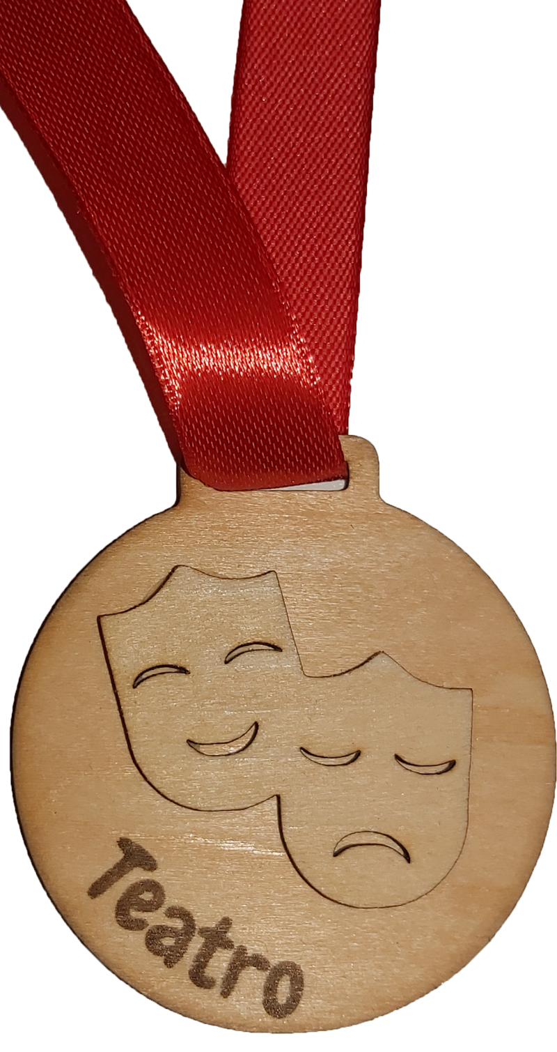 Medalla relieve zumba