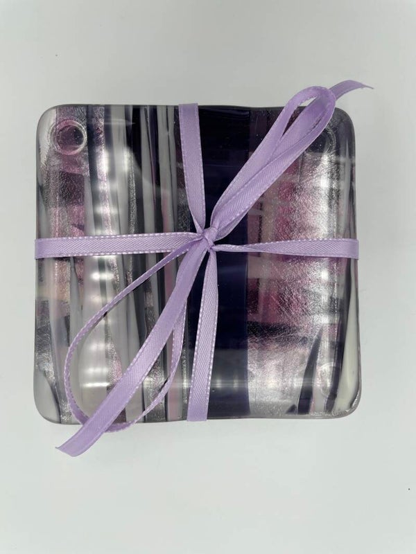 Pink and Purple Coasters