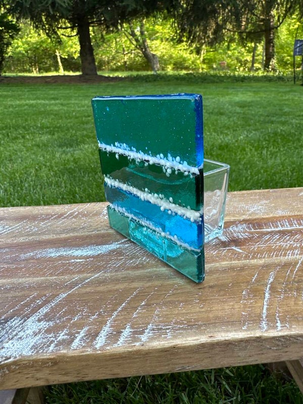 Ocean inspired candle