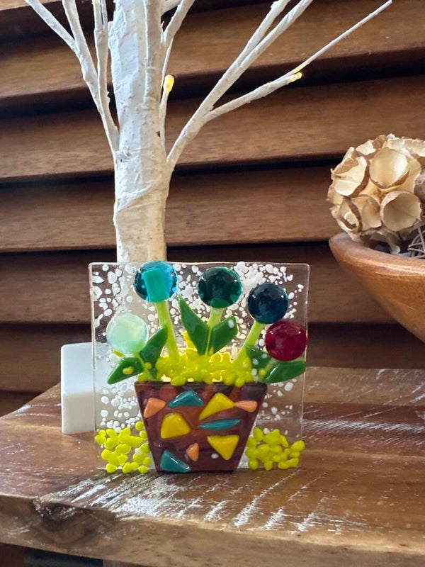 Flower Pot Tea Light