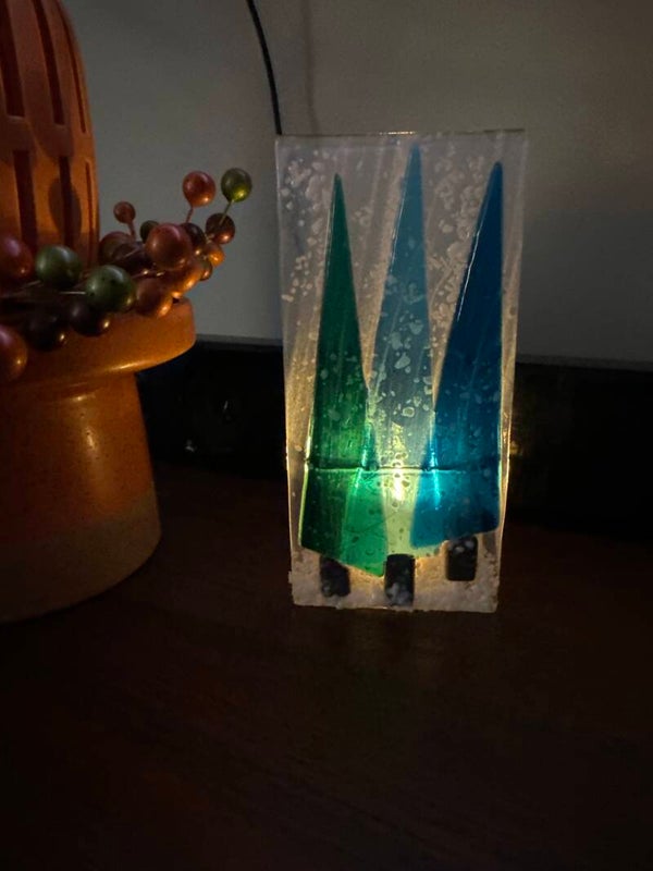 3” x 6” Three Tree Tea Light