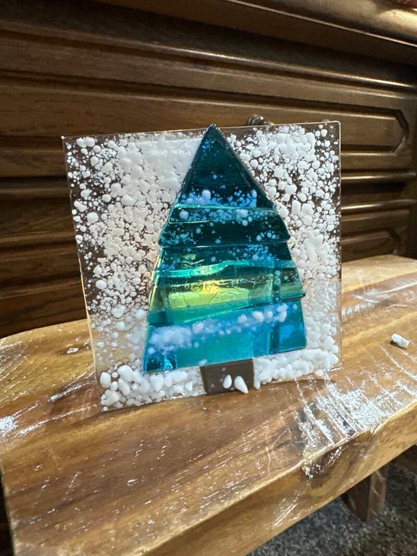 Funky Tree Tea Light