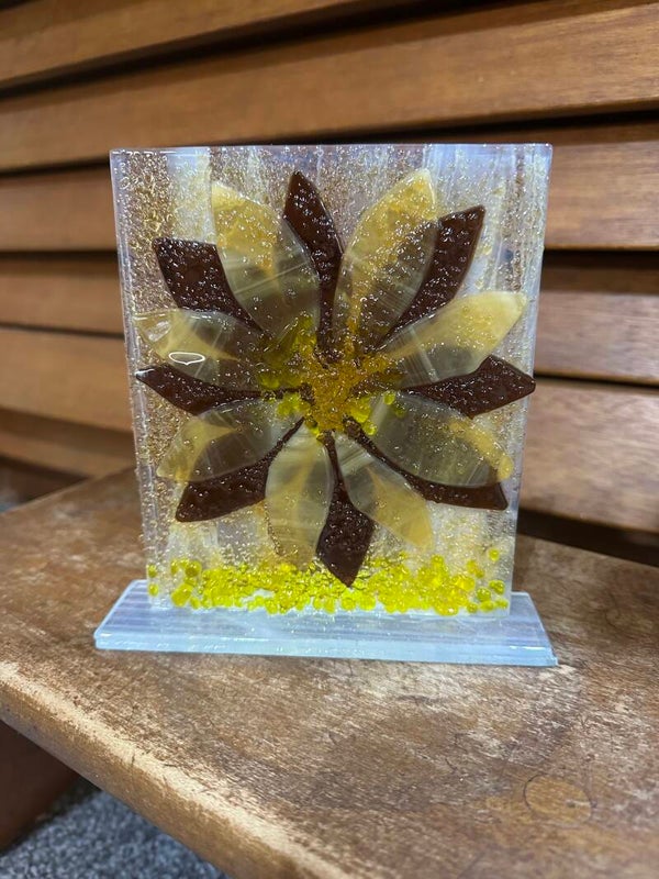 Amber Flower panel