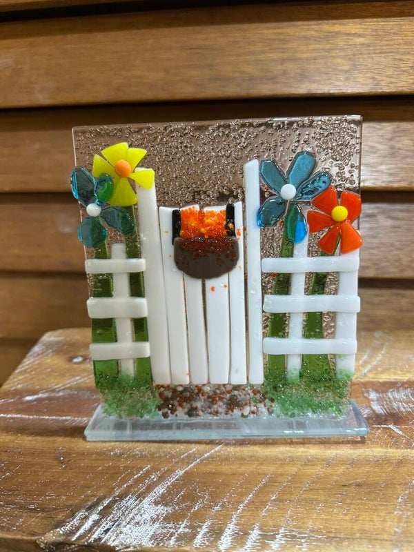 5-6" x 6" panels with stands