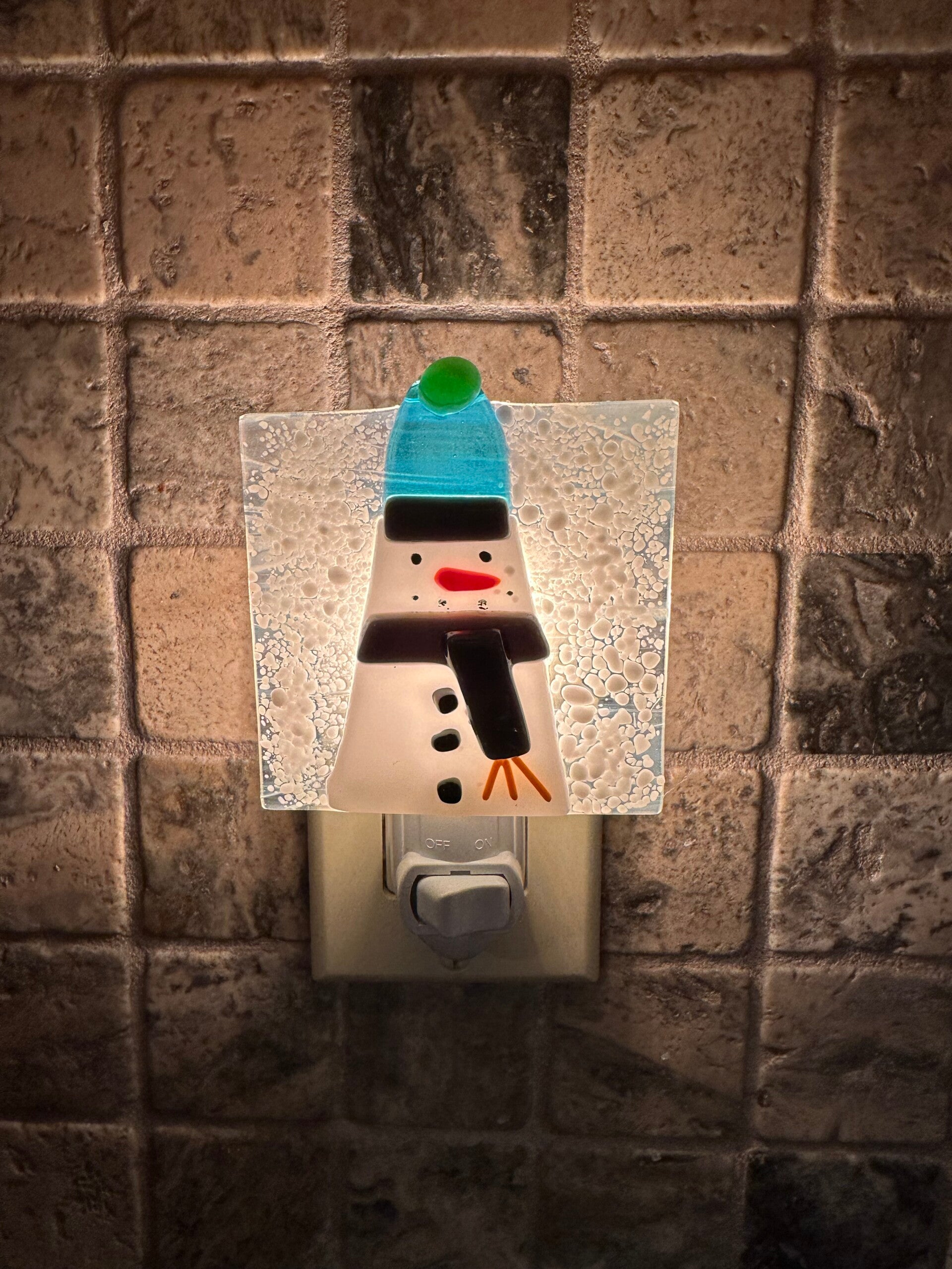 Snowman nightlight
