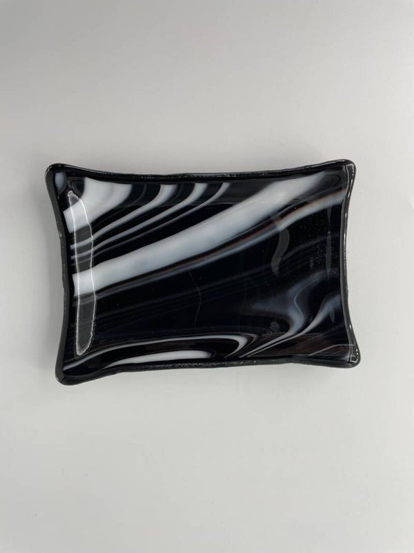 Black/White Soap Dish