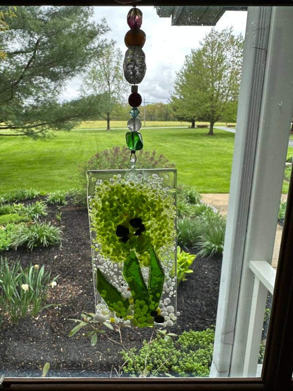 Green suncatcher