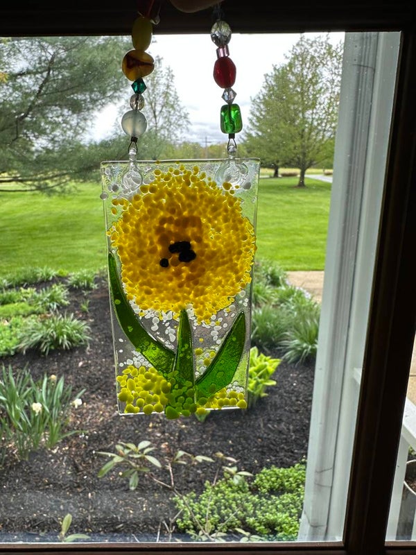 Yellow suncatcher