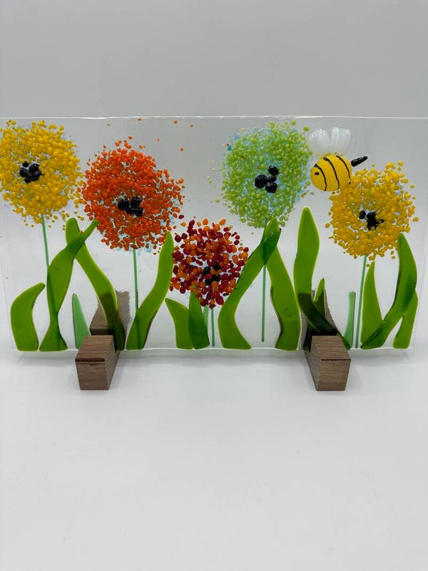 Various colored flowers