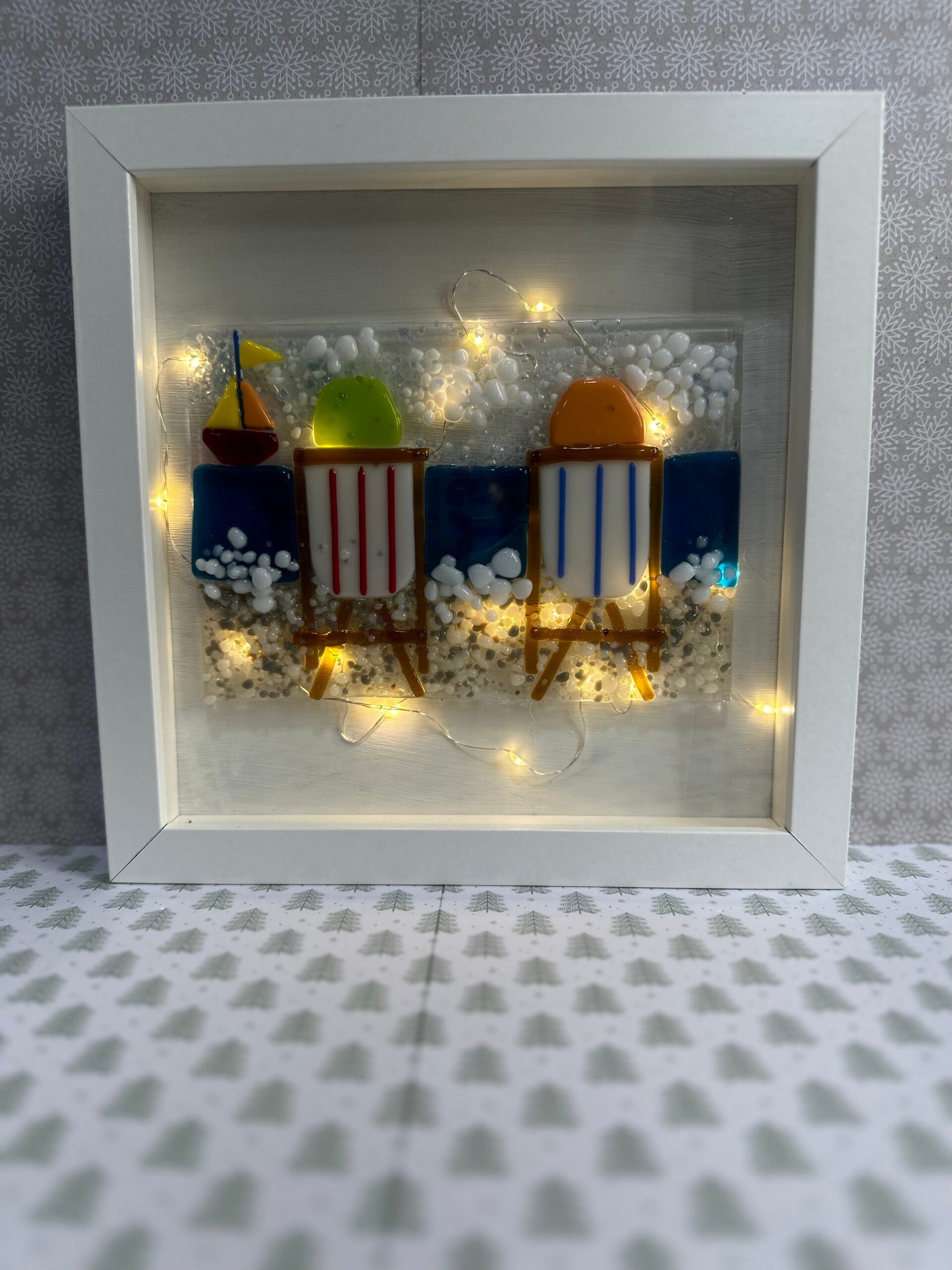 Beach Chair Shadow Box