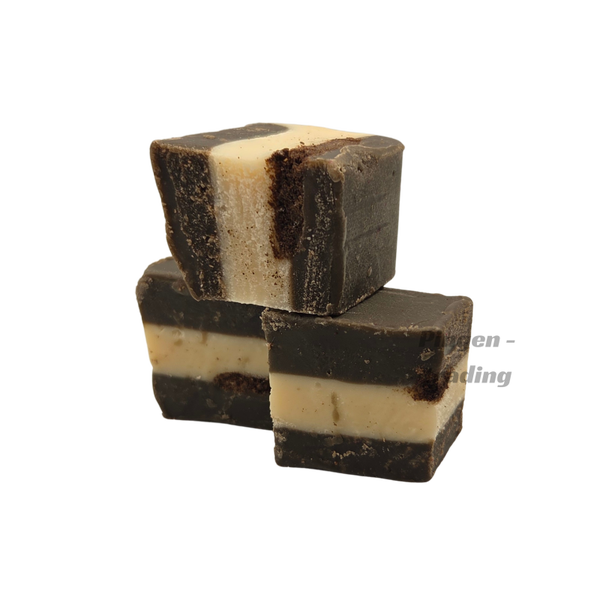 Cookies & Cream Fudge pieces, datum-actie