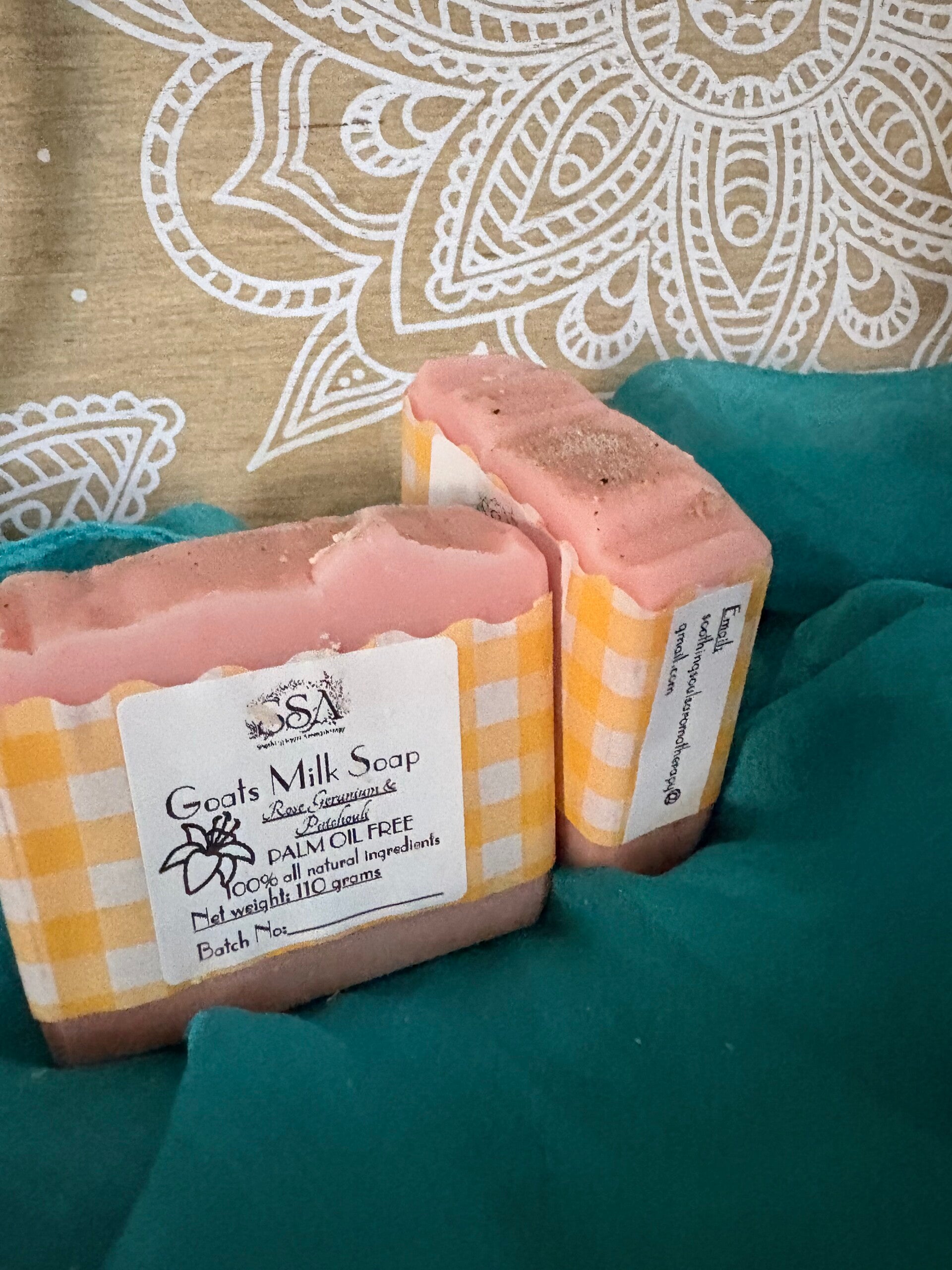 Rose Geranium & Patchouli
