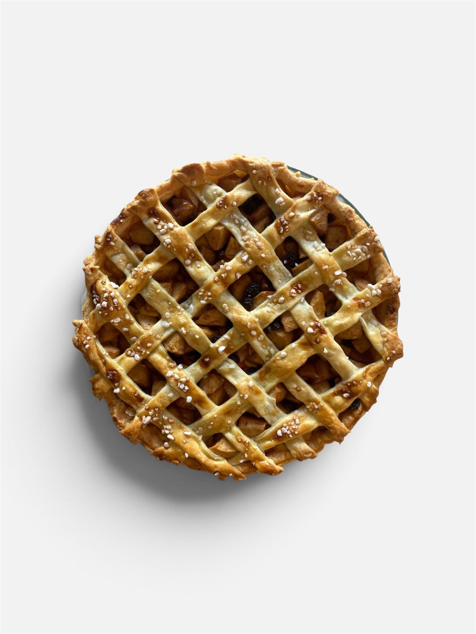 Appeltaart met kaneelpudding