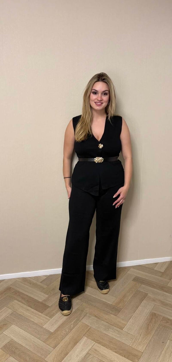 Two piece Stacy zwart