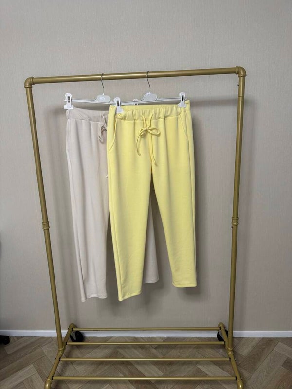 Broek Lana Geel