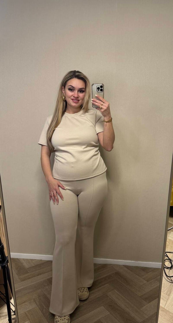 Jen Two piece beige