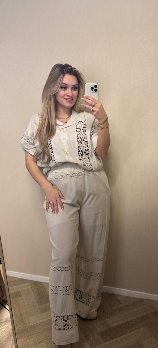 Santorini broek beige