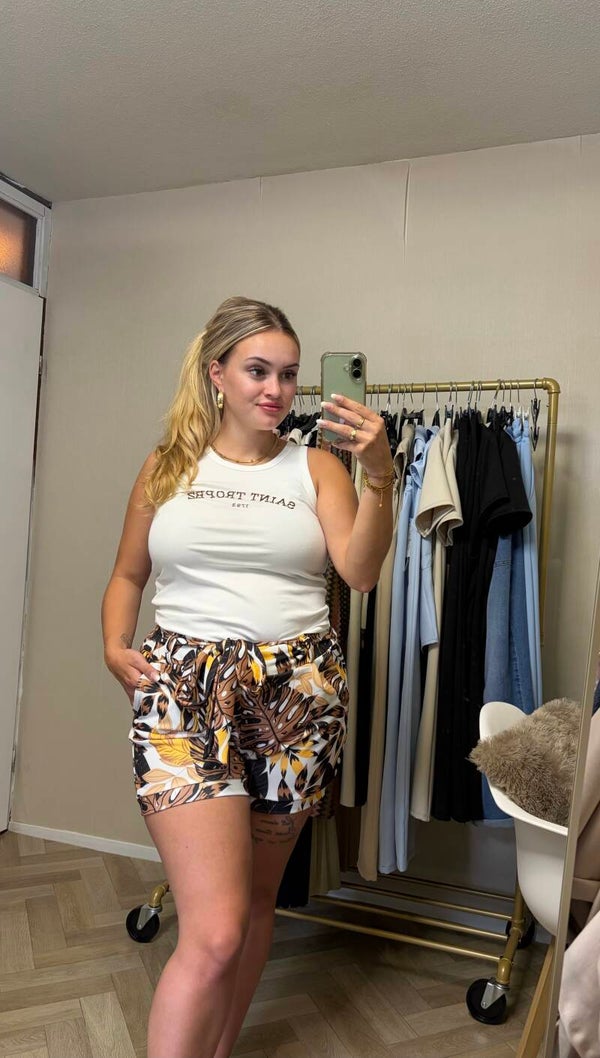 Short brown