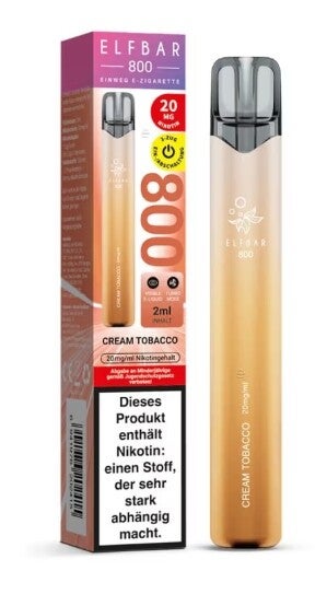 Elf Bar 800 Creamy Tobacco