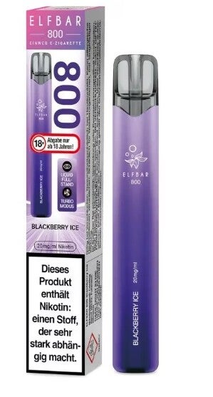 Elf Bar 800 Blackberry Ice